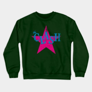 the clash star graphic Crewneck Sweatshirt